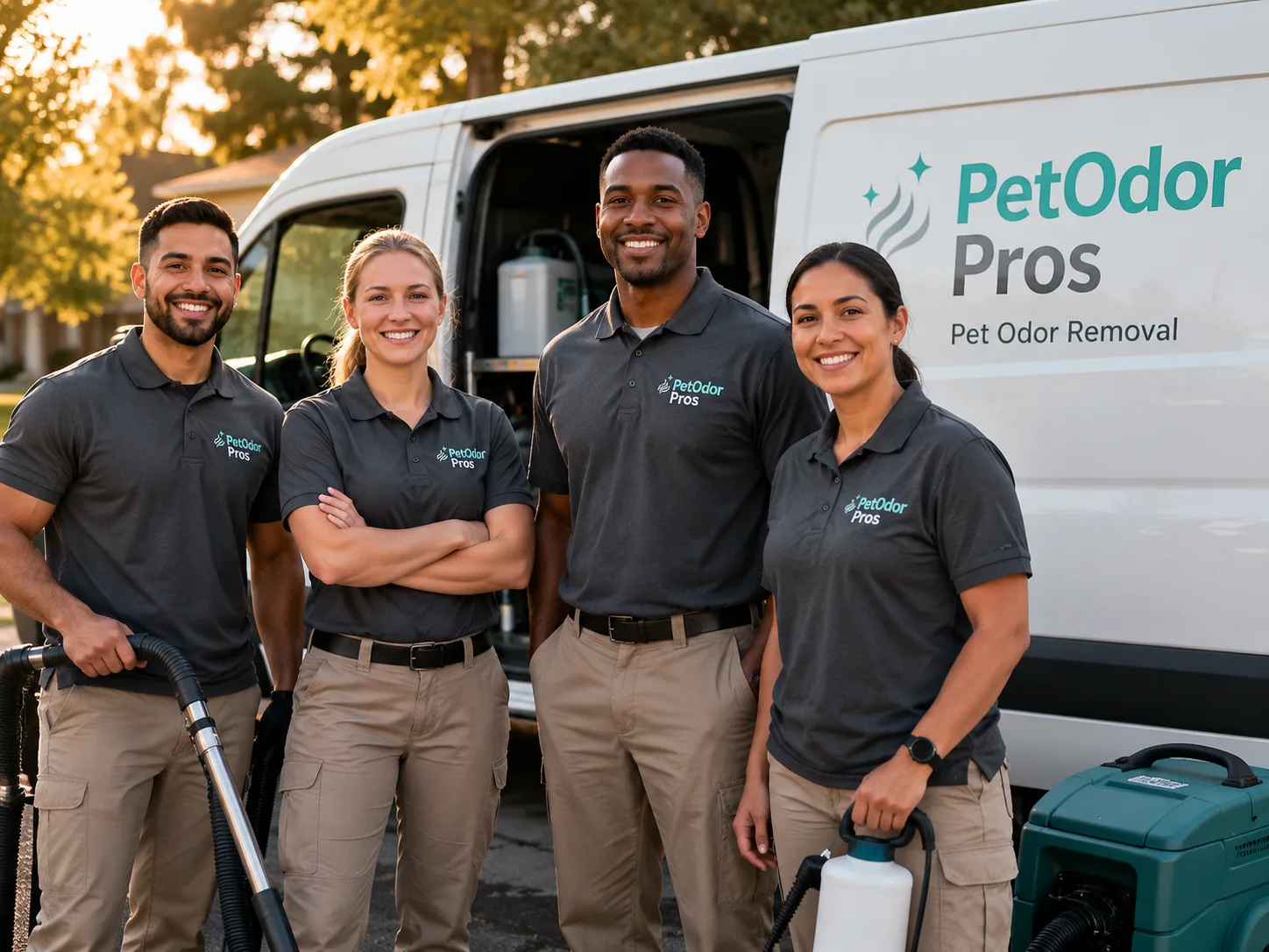 Pet Odor Removal team serving Thornton, PA